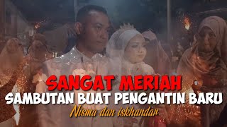 Pengatin baru | Hamdan Bawazier | Laskhar musik | resepsi pernikahan nisma dan iskandar