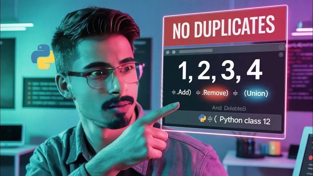 Set in Python | Some Amazing Python Programs | Data Science Course 2025 ...