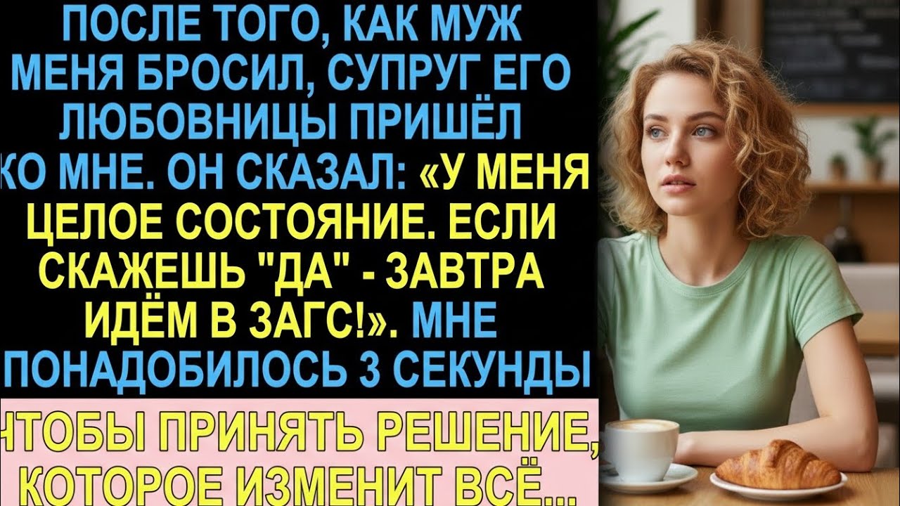 Муж бросил меня ради любовницы. А её муж предложил мне руку и миллионы