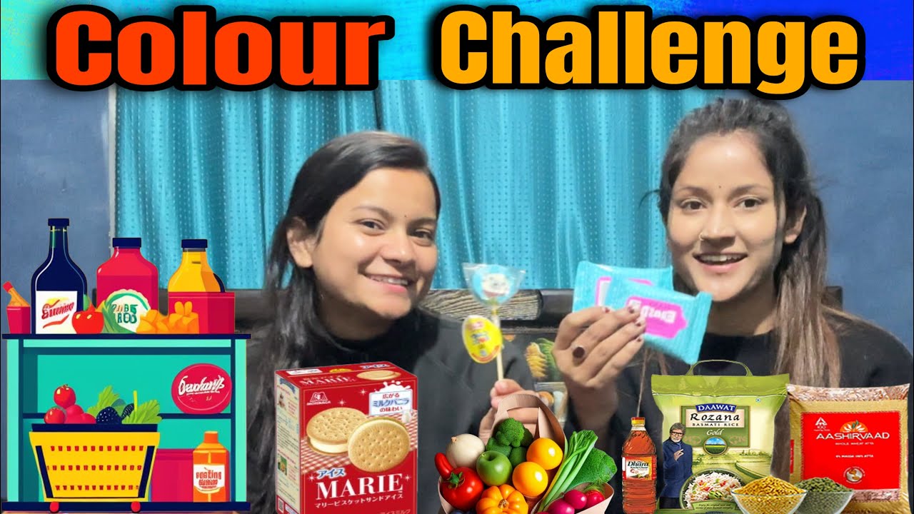 Finally हमने ये चैलेंज कर दिया ,मज़ा आ गया 😎 || Colour Challenge/ Funny Challenge😂😂 ||