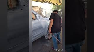 Repintado Automotriz Con Poliuretano De Pinturacr