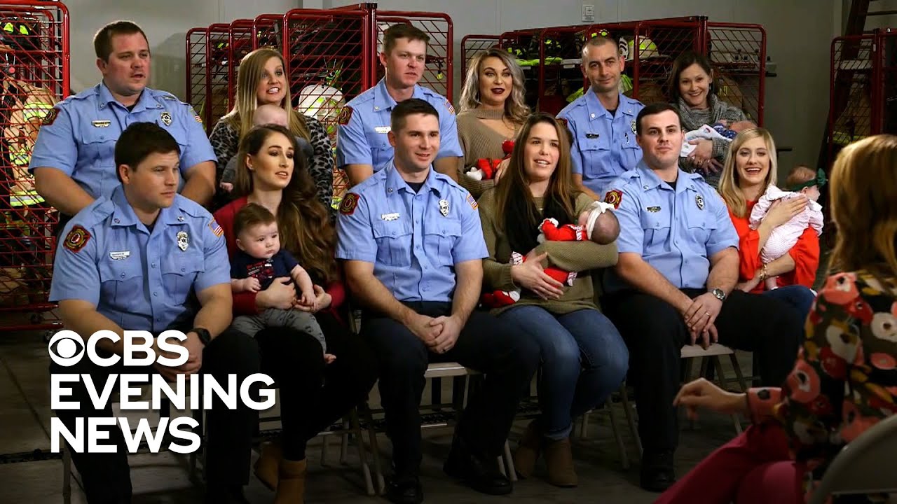 7 firefighters at same Alabama fire house welcome newborns within months