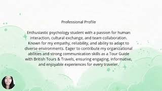 Task  4 – ABOUT ME - How many qualifications and skills you have
