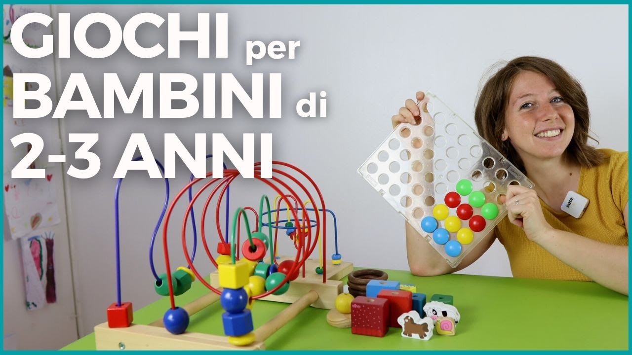 Attività per bambini di 2 anni 