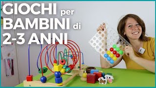 GIOCHI e ATTIVITÀ per BAMBINI di 2 e 3 ANNI (anche da fare in casa) - PERLE  E CHIODINI 