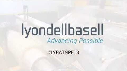 COLLIN at NPE 2018: Blown Film Line BP400P (air cooled) - video from #LyondellBasell Dimension 400