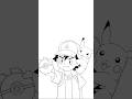 How to draw Ash Ketchum #pokemon #ashketchum #pikachu #anime #drawing