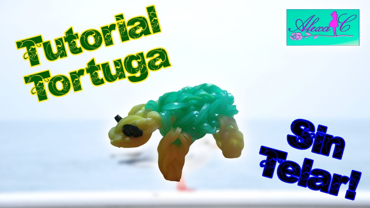 ♥ Tutorial: Tortuga de gomitas (sin telar) ♥