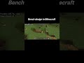 Today I Create A Bench Design In Minecraft | #minecraft #minecraftshorts