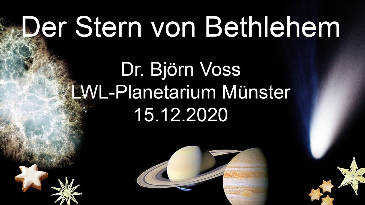 Der Stern Von Bethlehem Dr Bjorn Voss Youtube