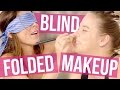 Blindfolded Makeup Challenge - Joslyn &amp; Lily (Beauty Break )