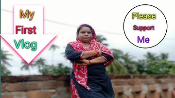 MY FIRST VLOG 💓 I My First Video On YouTube ||