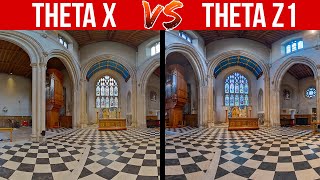 Ricoh Theta X vs Ricoh Theta Z1: Which Is Best for VR Tours?