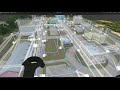 50-Platform drone swarm simulation of building surveillance