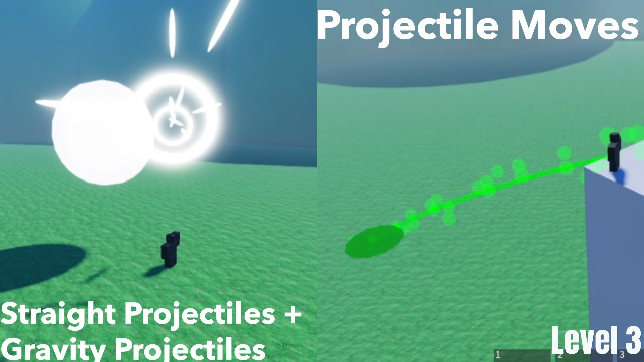 How to projectile-based moves in Roblox Studio(Projectile Module, intermediate only)