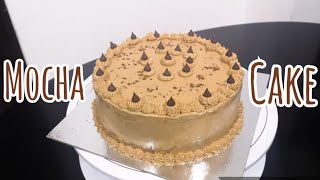 How to make a MOCHA CAKE | Pinoy Style Cake