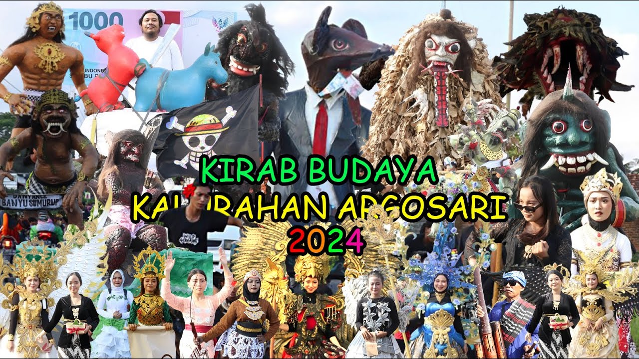 KIRAB PERDANA TERBAIK..‼️FULL OGOH-OGOH..‼️ KIRAB KALURAHAN ARGOSARI 2024