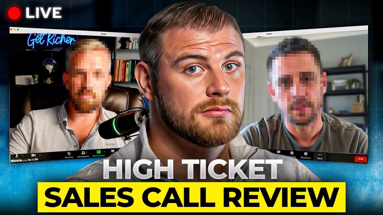 This Sales Call Review Is Uncomfortable, But It Will Make You More Commissions ($1M/Mo Trainer)