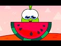 Om Nom Geschichten 🍭 Knabbern Nom 🍉 Wassermelonen Bauernhof 🌦 Animierte Kurzfilme 💚 Cartoon