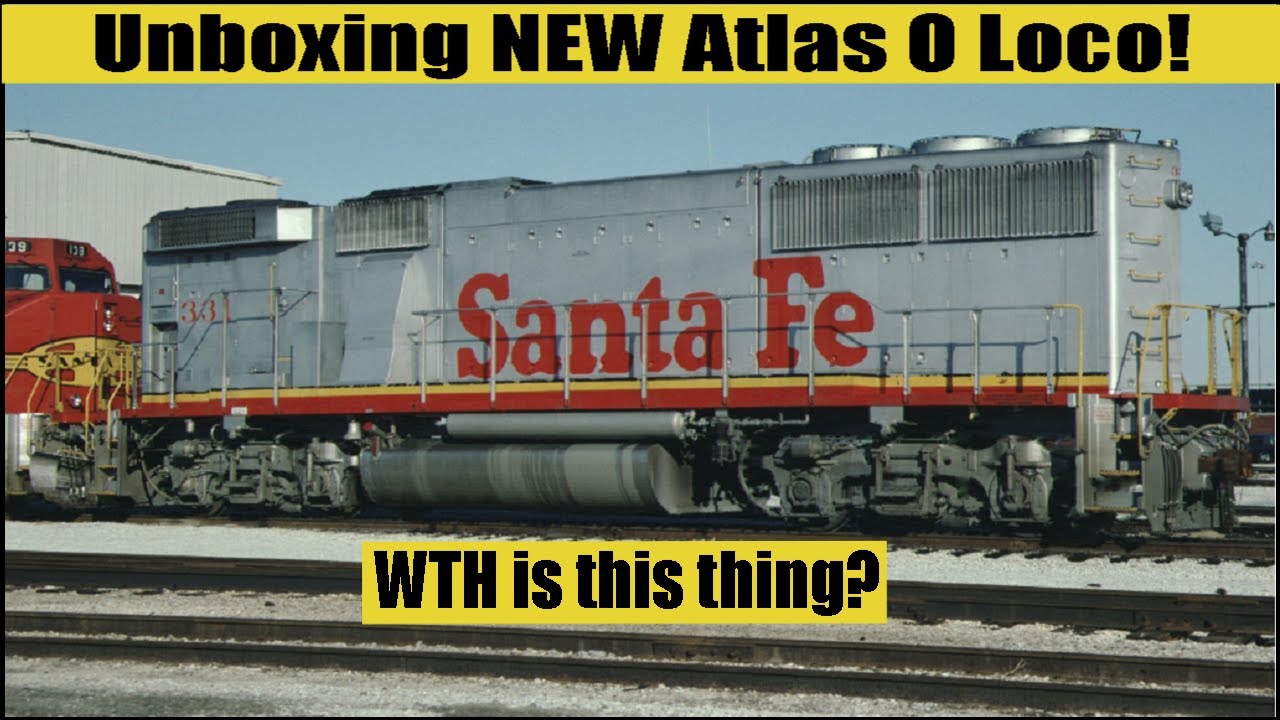 Unboxing another auction locomotive from Atlas Trains for our O Scale ...