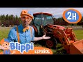 Blippi aprende sobre tractores! | Blippi Español | Videos educativos para niños