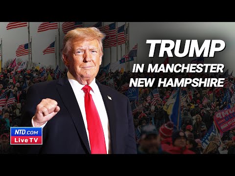 LIVE: Trump Holds MAGA Rally in Manchester, New Hampshire