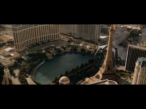 Female Muto attacks Las Vegas unaltered footage (Godzilla 2014)