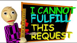 I Cannot FULFILL This Request