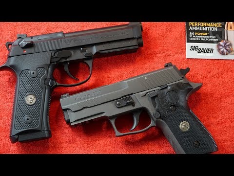 Wilson Combat Beretta 92G Vertec Centurion Tactical vs. SIG Sauer P229 Legion