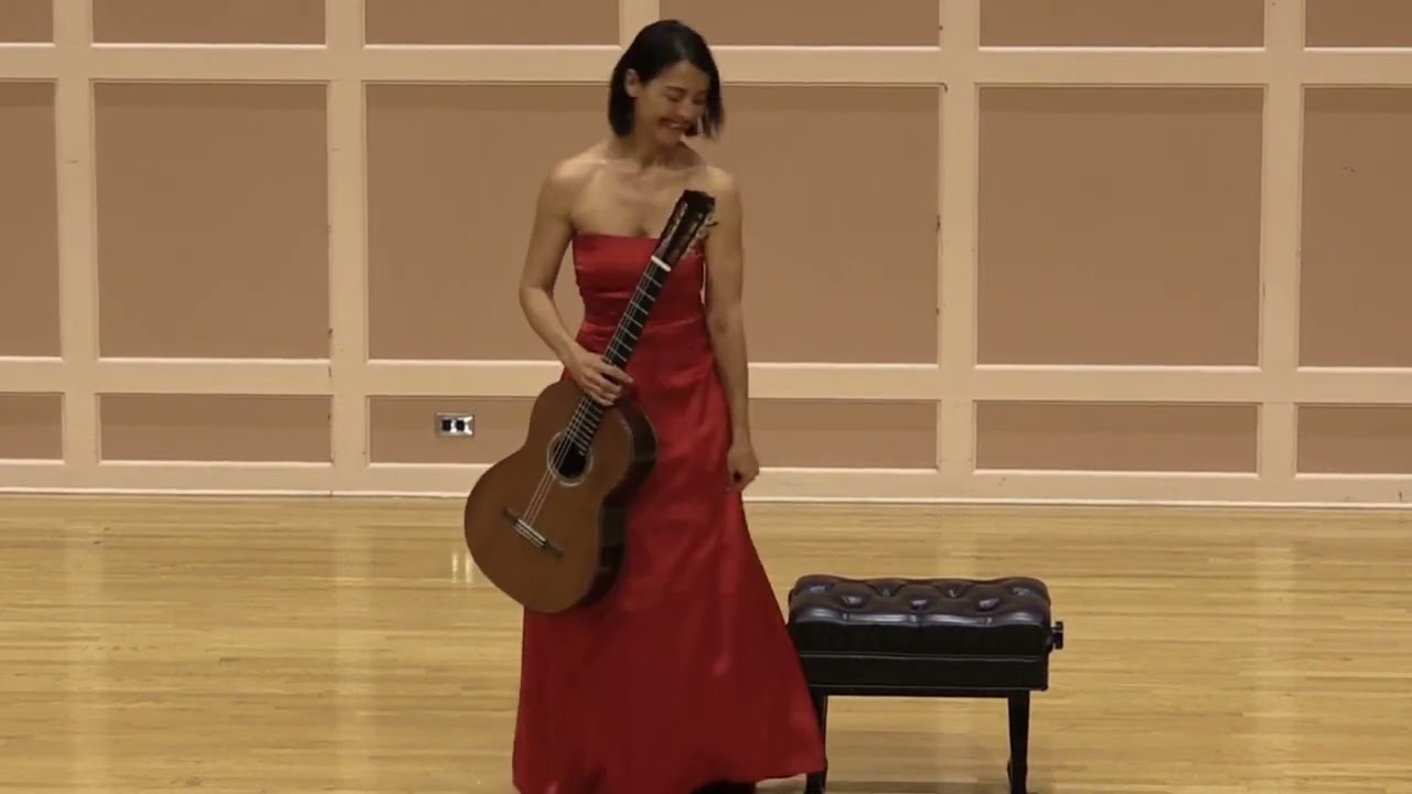 Cinzia Milani full classical guitar concert presented by the Minnesota Guitar Society