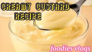 Custard Recipe in urdu || کسٹرڈ بنانے کا طریقہ || Custard tips #custardrecipe #vanillacustard#viral
