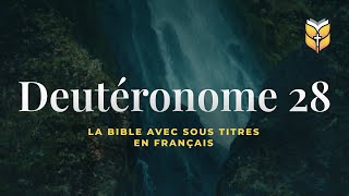 Deutéronome 28.La Bible avec sous titresen français. Louis Segond #biblevision
