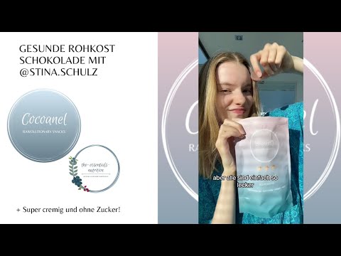 Gesunde Rohkost Schokolade mit @Stina.Schulz