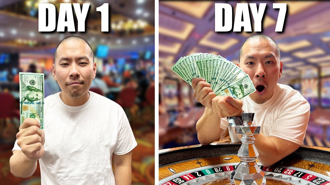 I Become A PRO Roulette Gambler In 7 Days