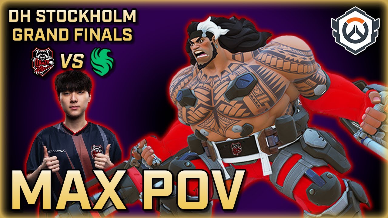 [Max POV] Crazy Raccoon vs Team Falcons | Grand Finals | OWCS World ...