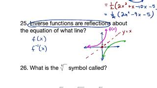 Algebra 2 EOC 2nd Semester Review 16 - 32 Calculator