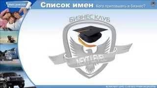 Список имен. Кого приглашать в бизнес Список имен. Кого приглашать в бизнес