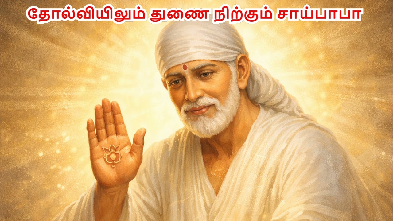 தோல்வியில் துவண்டபோது சாய்பாபா கருணை துணையாக இருக்கும்.தோல்வியிலிருந்து அருளுக்கு.#saibaba#devotion