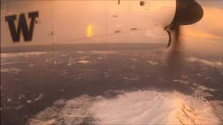 {4K} [FULL FLIGHT] Portland (PDX) - Spokane (GEG) — Alaska Horizon — Bombardier Q400 — N435QX