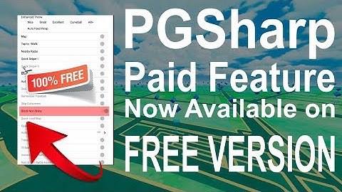 PGSharp Paid Feature Now Available in FREE Version | PGSharp 1.68.1 | Pokemon GO Spoofing No Root