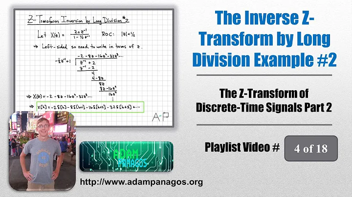 The Inverse Z-Transform by Long Division Example #2