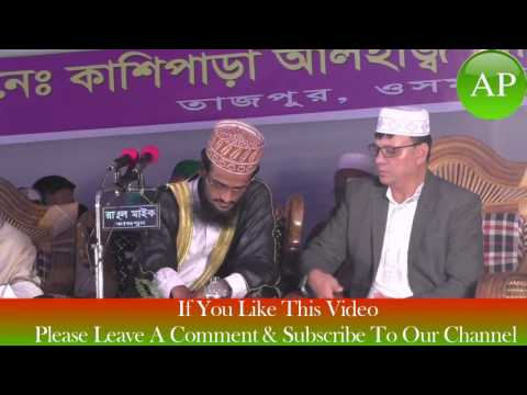 নতুন সাঈদী Maulana Abdullah Al Amin New Waz At Tazpur Osmani Nogor Sylhet-Bangla Waz 2017