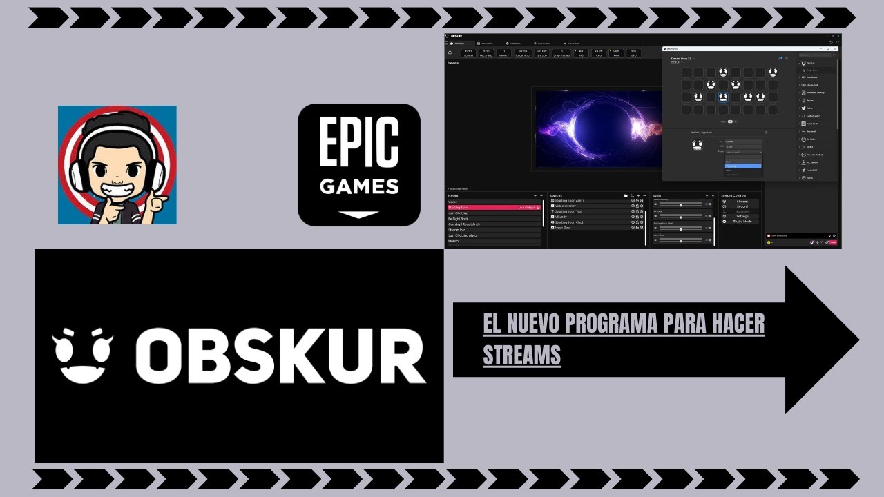 Obskur Rave Que es OBSKUR¿la Nueva Era del Strem? Tutorial de OBSKURcomo configurar ...