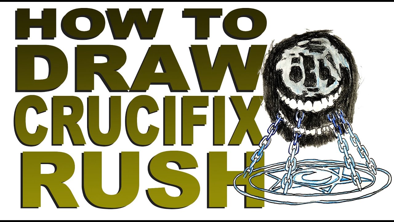 How to draw Crucifix Rush (Doors) 