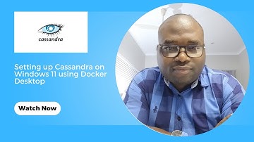 Installing NoSQL Cassandra in Docker Desktop on Windows 11