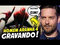 TOBEY TA GRAVANDO! HOMEM ARANHA 4 SERÁ O ARANHA-VERSO! || SPIDERMAN 3