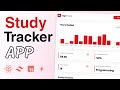 Build a Study Tracker App Using React, Typescript, ShadcnUI, and Next Js