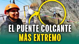 El puente colgante más extremo está en Lima: Este es el paraíso escondido de San Juan de Lurigancho
