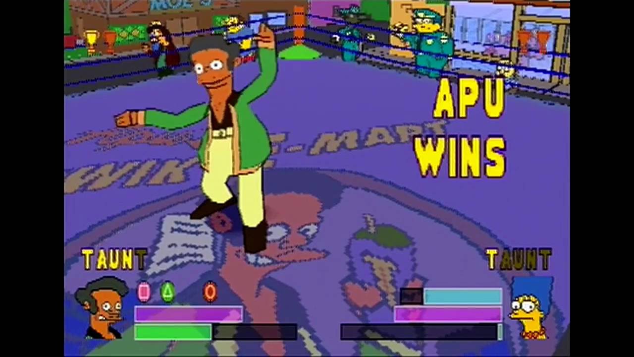 The Simpsons Wrestling [PS1, 2001] Licensed Video Games 040 YouTube