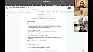 AAPTEL Task 1 Discussion